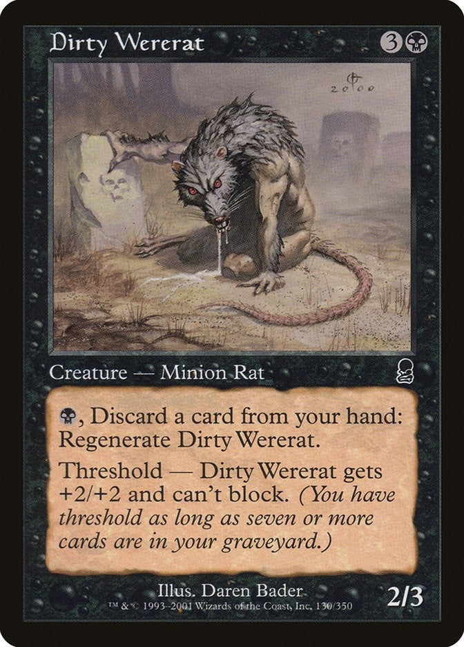 Dirty Wererat (130) (Odyssey)