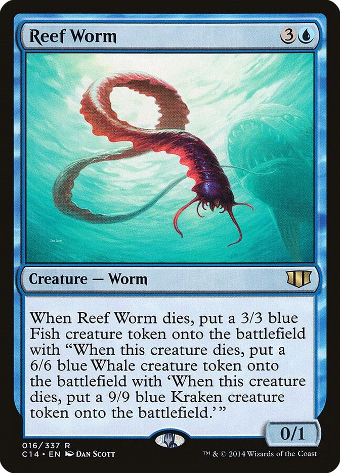 Reef Worm (16) (Commander 2014)