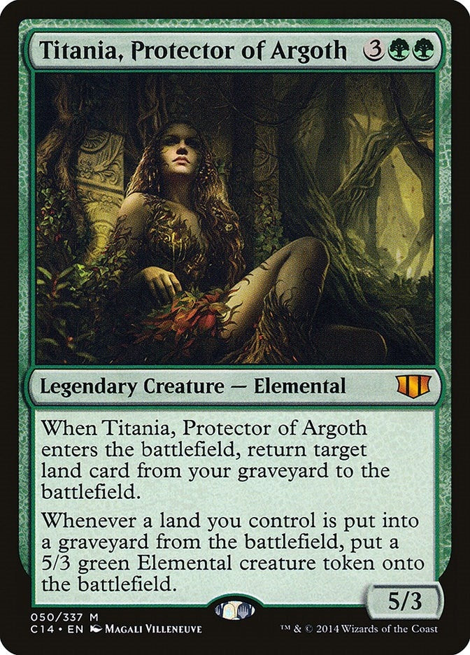 Titania, Protector of Argoth (50) (Commander 2014)