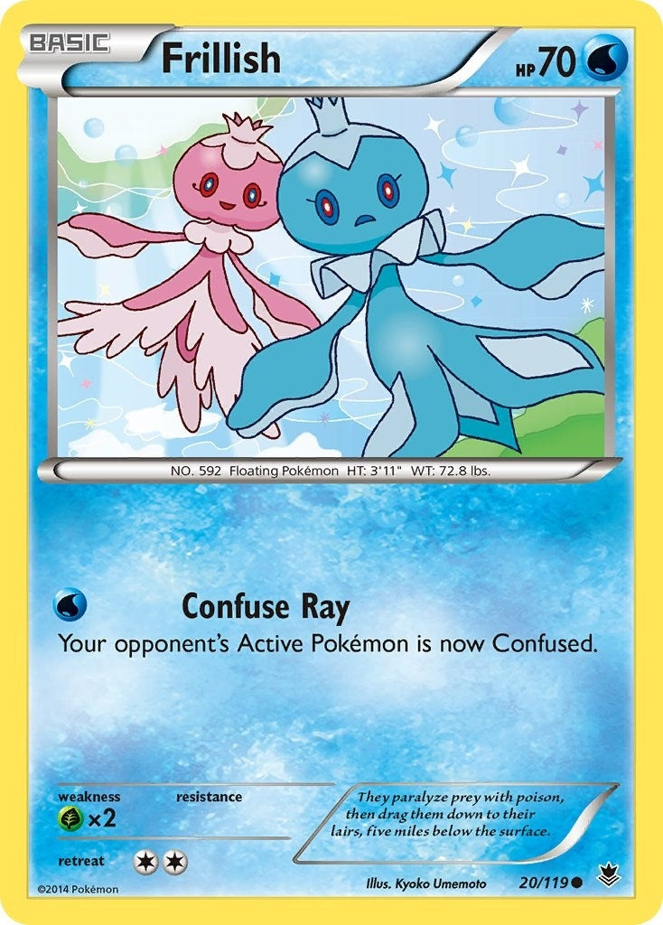 Image for Frillish (20/119) (XY - Phantom Forces) - Pokemon