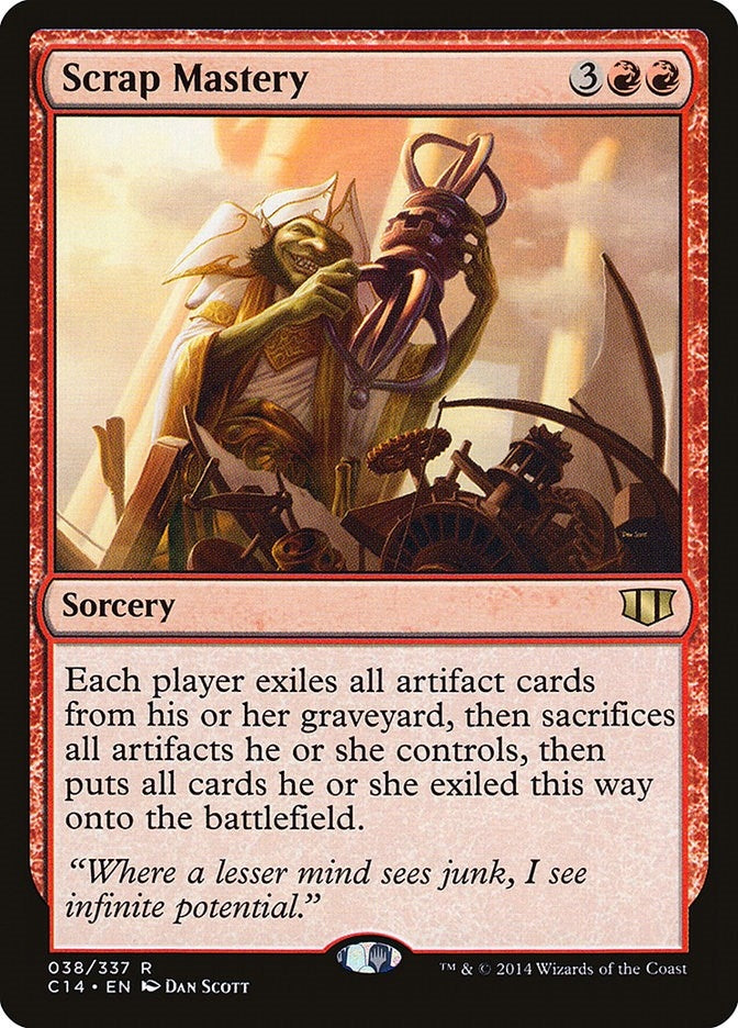 Scrap Mastery (38) (Commander 2014)