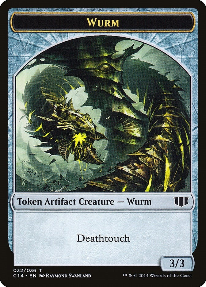 Wurm (032) // Goat Double-sided Token (32 // 3)