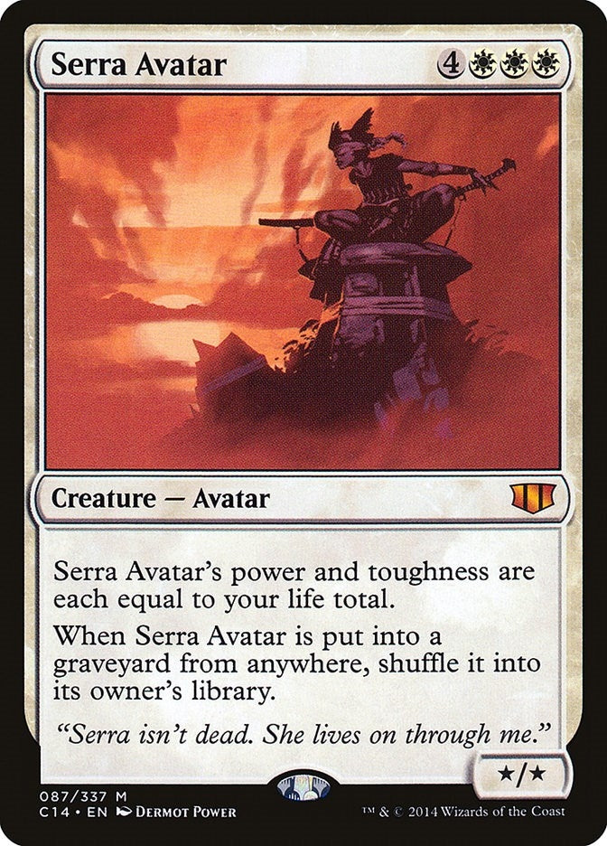 Serra Avatar (87) (Commander 2014)