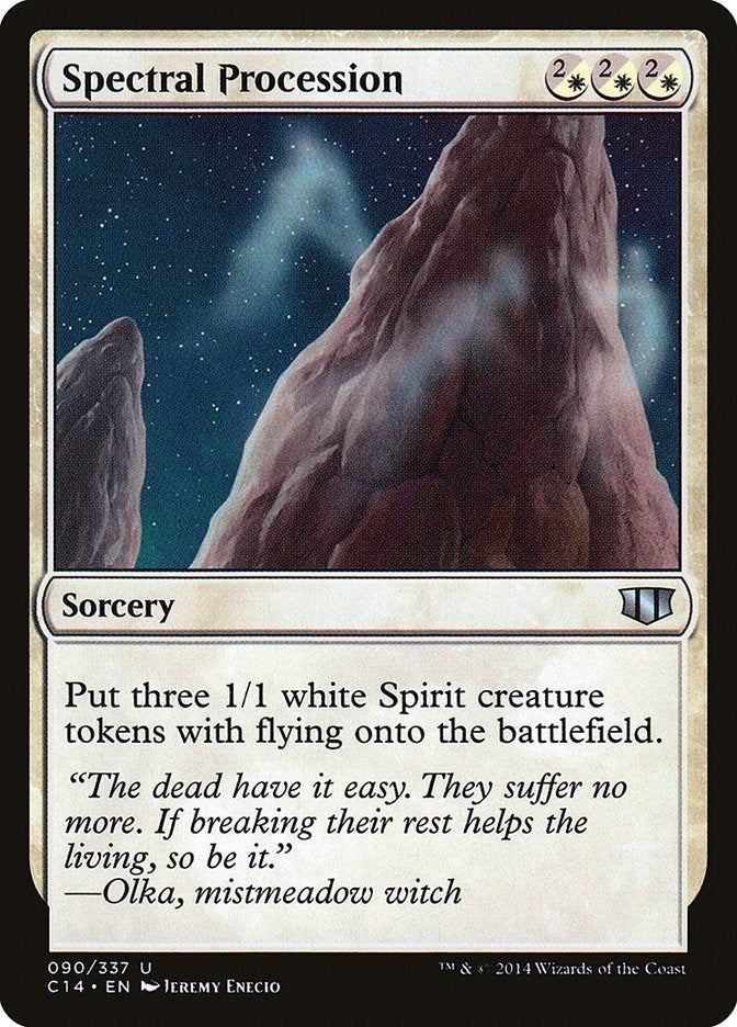Spectral Procession (90) (Commander 2014)