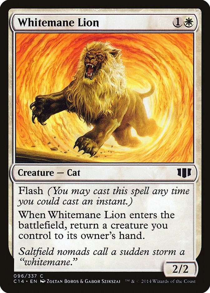 Whitemane Lion (96) (Commander 2014)