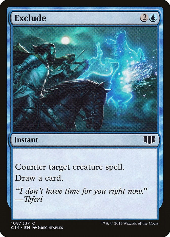 Exclude (108) (Commander 2014)