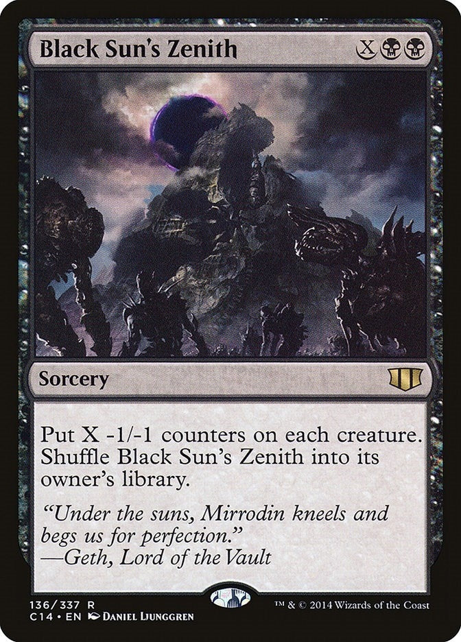 Black Sun's Zenith (136) (Commander 2014)