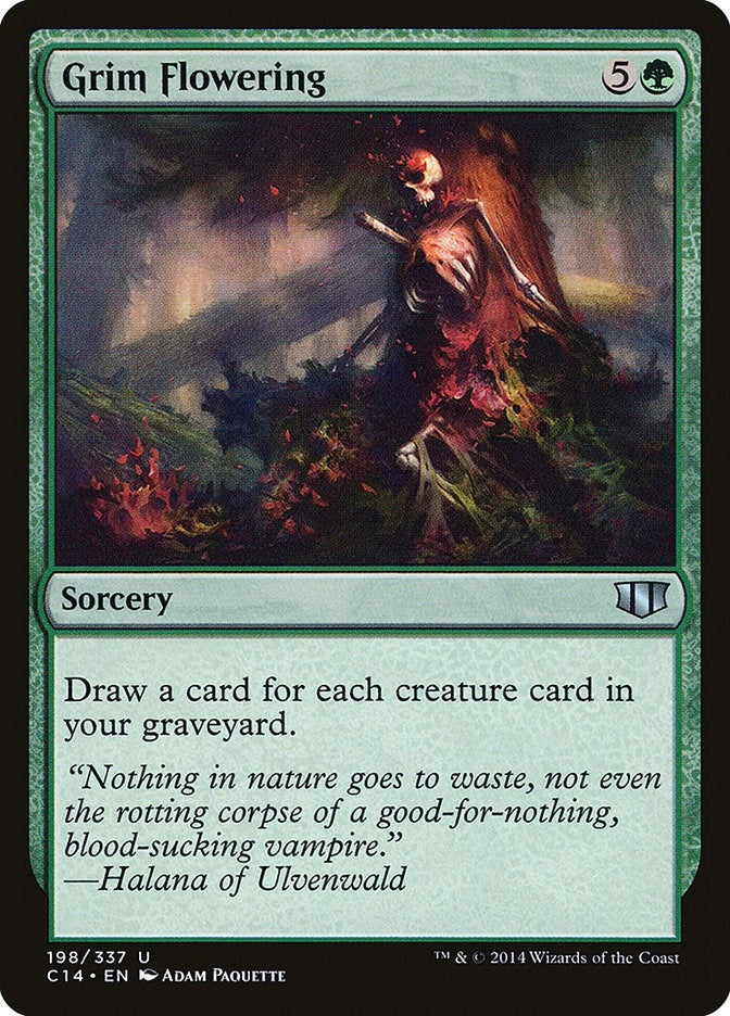 Grim Flowering (198) (Commander 2014)