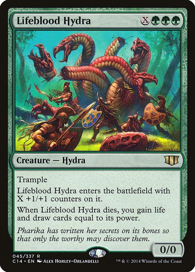 Lifeblood Hydra (45) (Commander 2014)