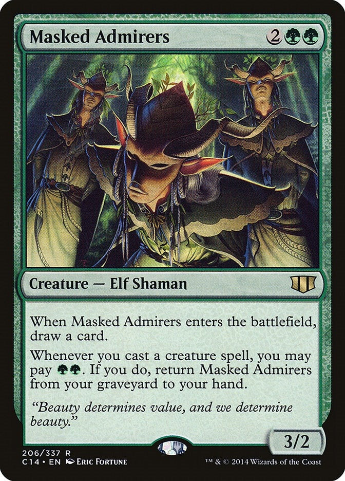 Masked Admirers (206) (Commander 2014)