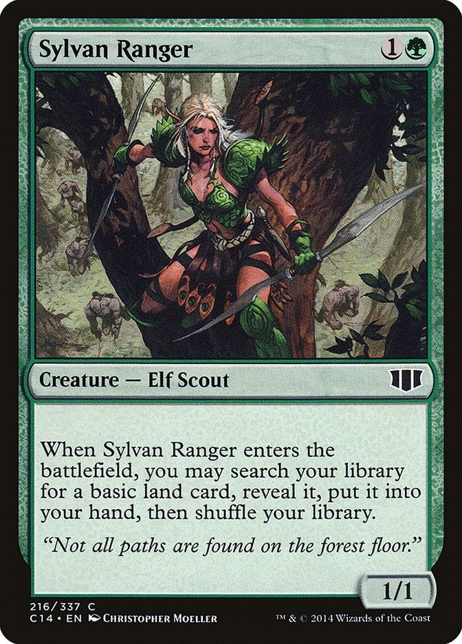 Sylvan Ranger (216) (Commander 2014)
