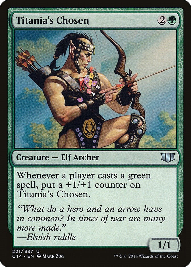 Titania's Chosen (221) (Commander 2014)