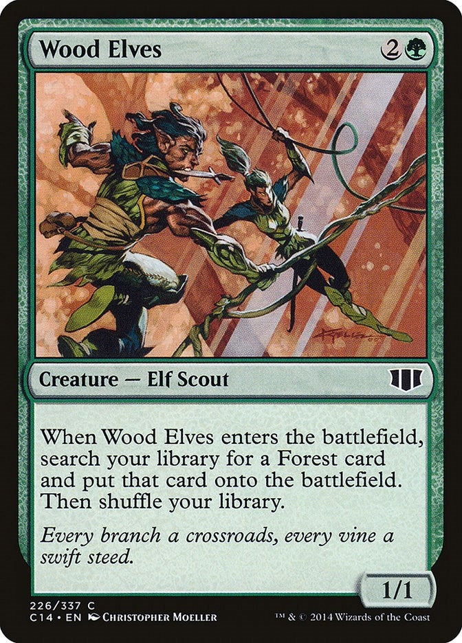 Wood Elves (226) (Commander 2014)