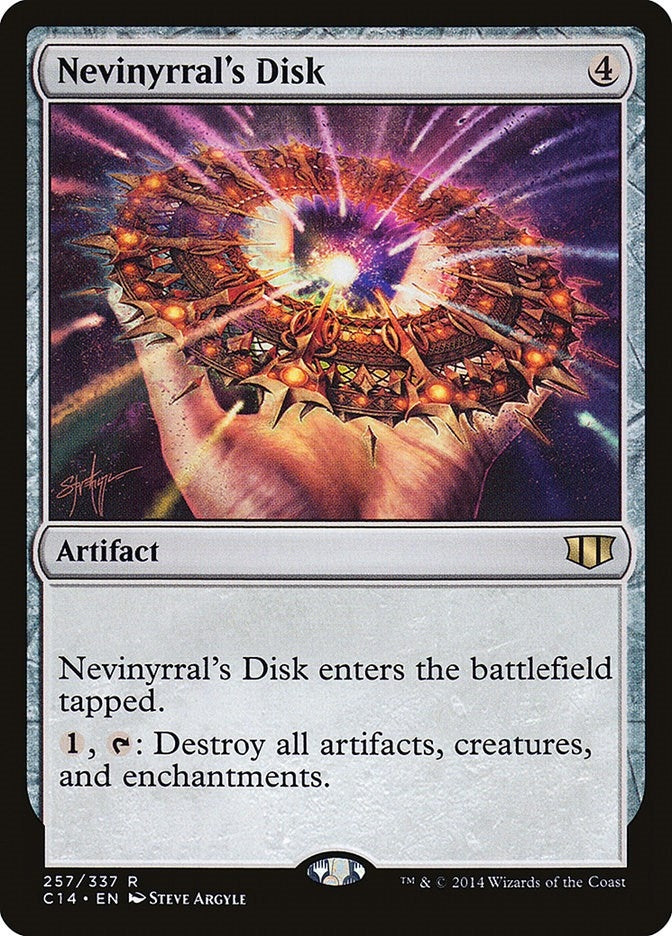 Nevinyrral's Disk (257) (Commander 2014)