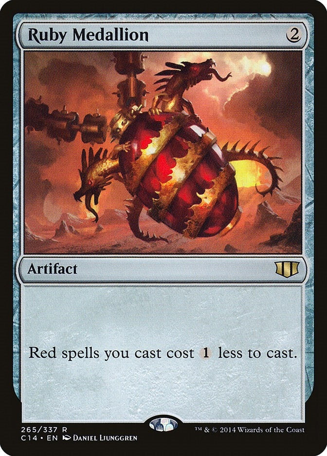 Ruby Medallion (265) (Commander 2014)