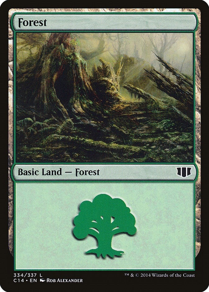 Forest (334) (334) (Commander 2014)