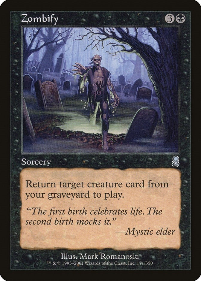 Image for Zombify (171) - Magic: The Gathering