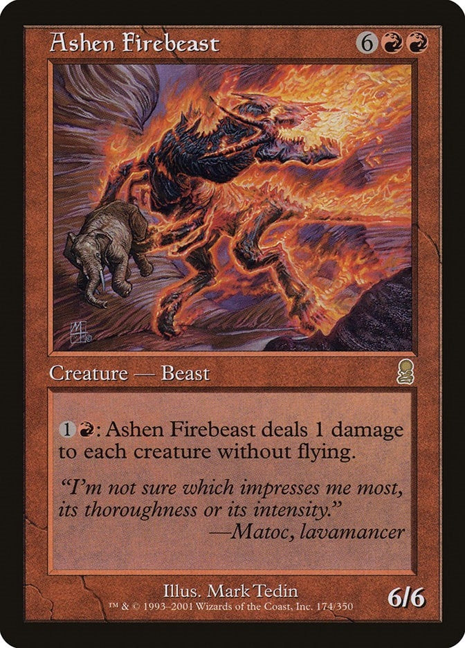 Ashen Firebeast (174) (Odyssey)