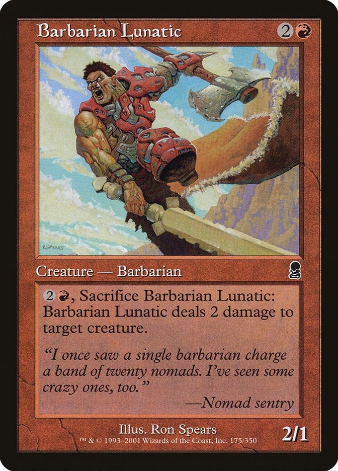 Barbarian Lunatic (175) (Odyssey)