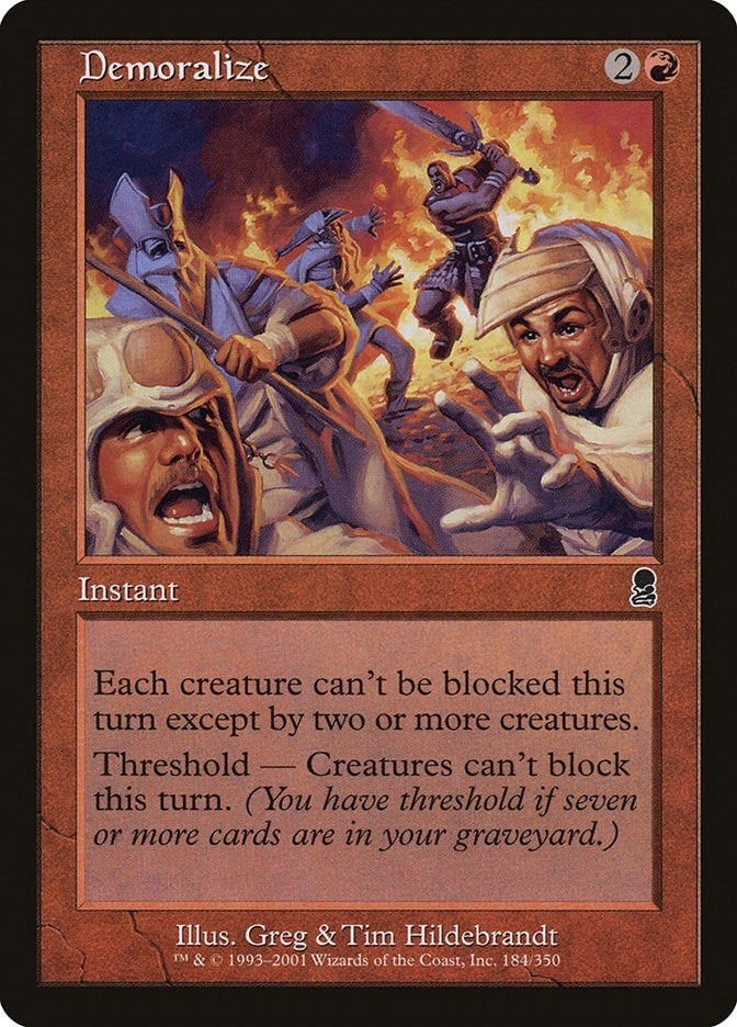 Demoralize (184) (Odyssey)
