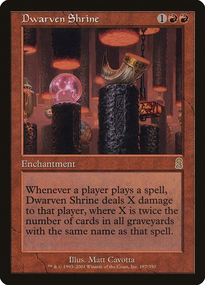Dwarven Shrine (187) (Odyssey)