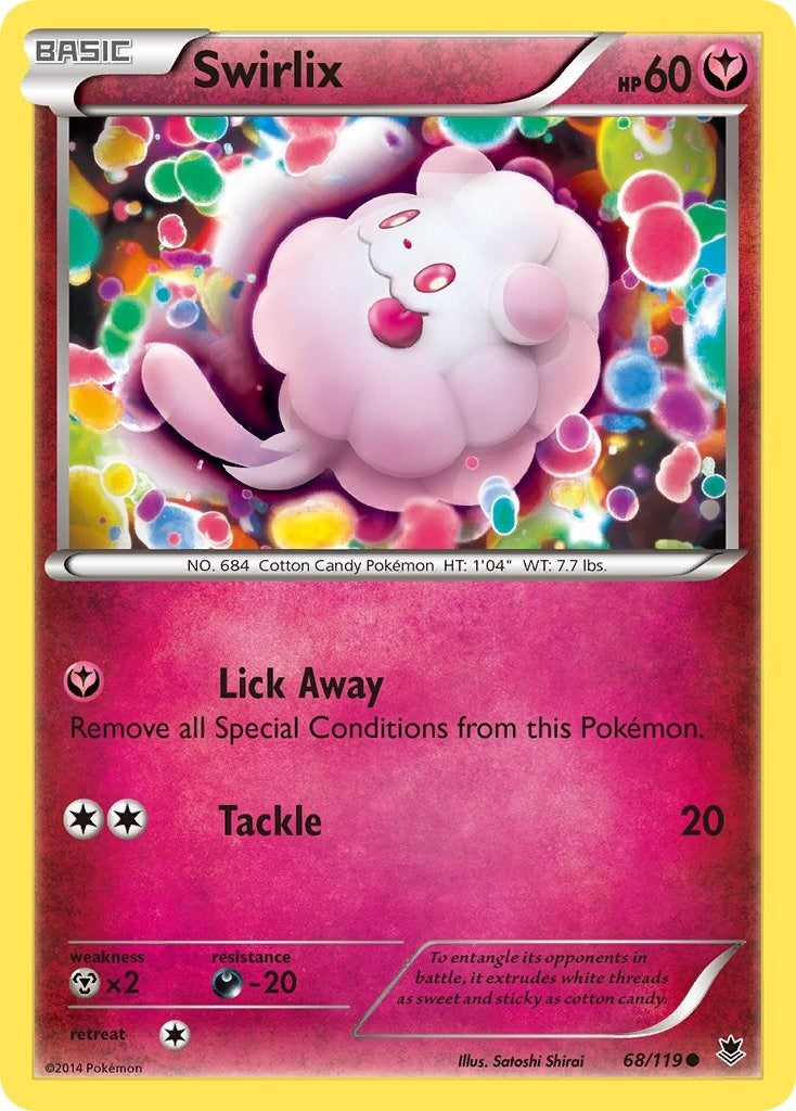 Image for Swirlix (68/119) (XY - Phantom Forces) - Pokemon