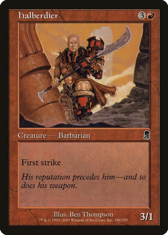 Halberdier (196) (Odyssey)