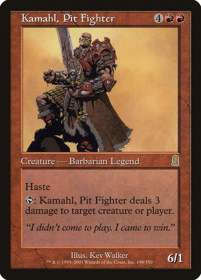 Kamahl, Pit Fighter (198) (Odyssey)