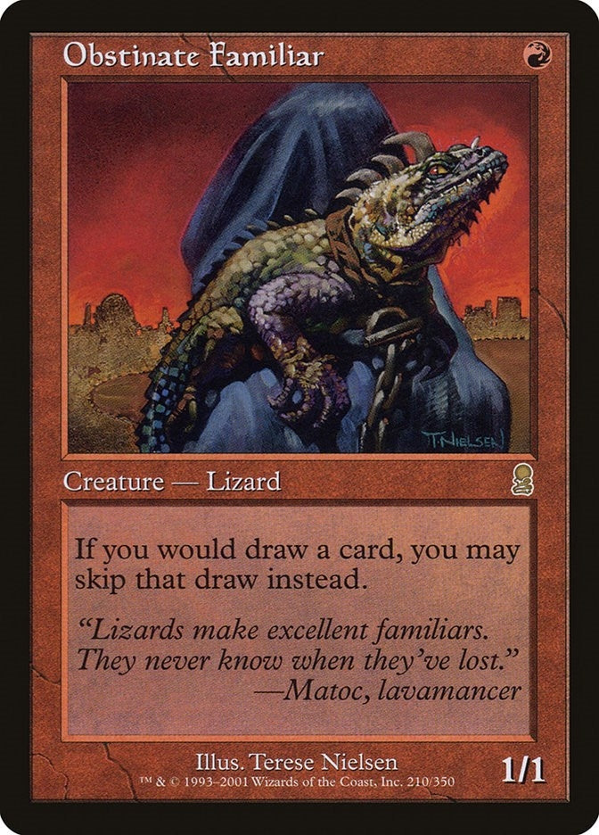 Obstinate Familiar (210) (Odyssey)