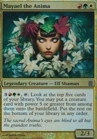 Mayael the Anima (Commander's Arsenal) (Oversize Cards)