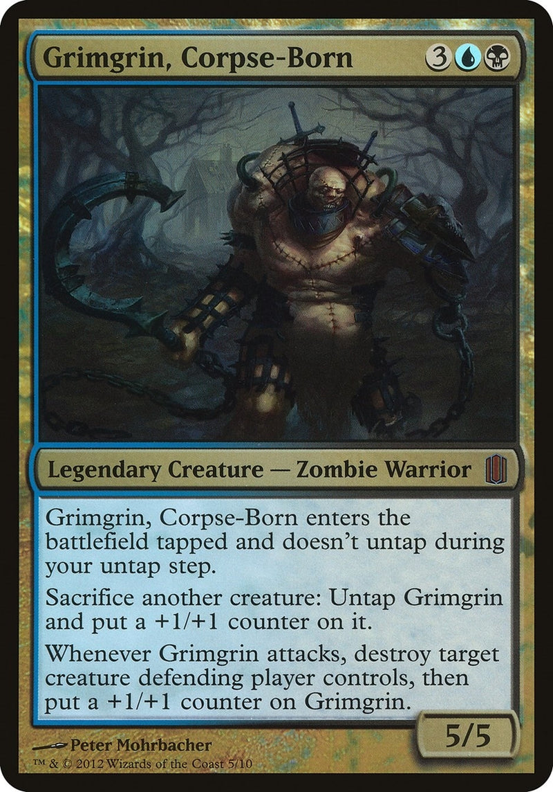 Grimgrin, Corpse-Born (Commander's Arsenal) (Oversize Cards)