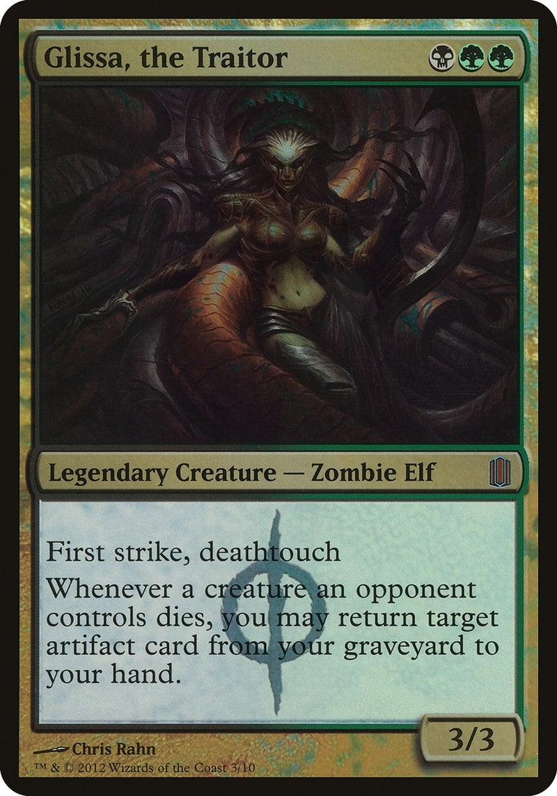 Glissa, the Traitor (Commander's Arsenal) (Oversize Cards)
