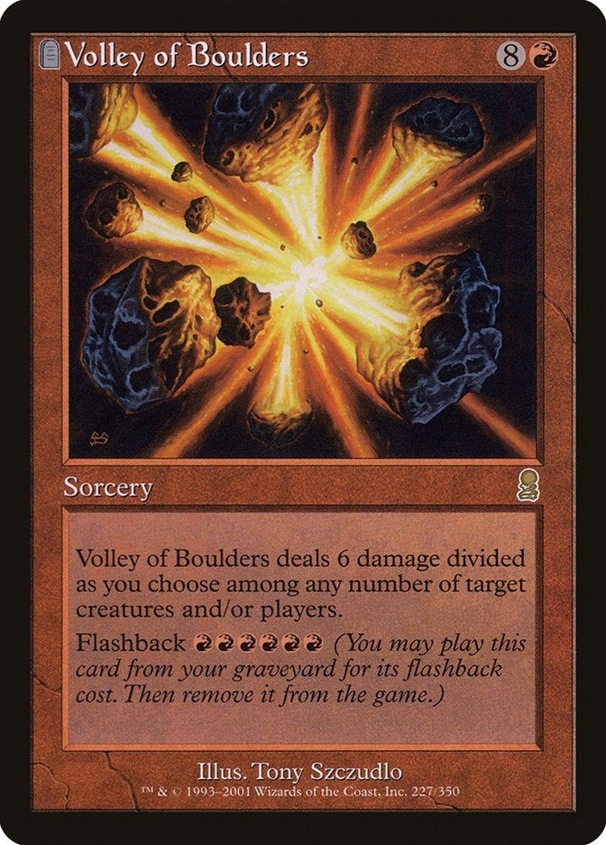 Volley of Boulders (227) (Odyssey)