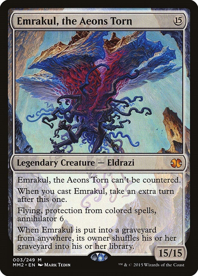 Emrakul, the Aeons Torn (3) (Modern Masters 2015)