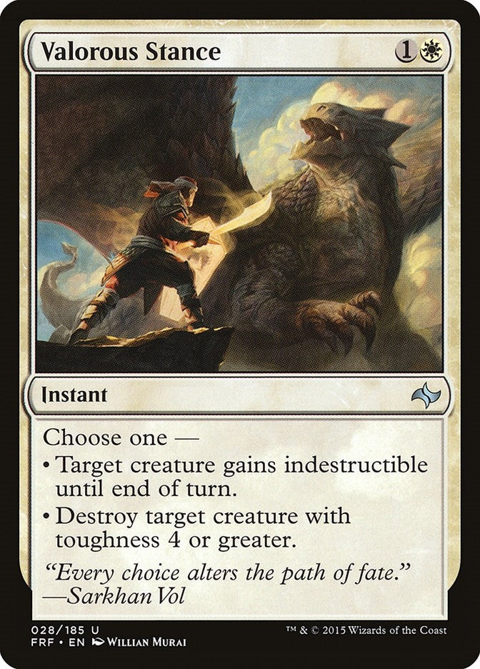 Image for Valorous Stance (28) - Magic: The Gathering