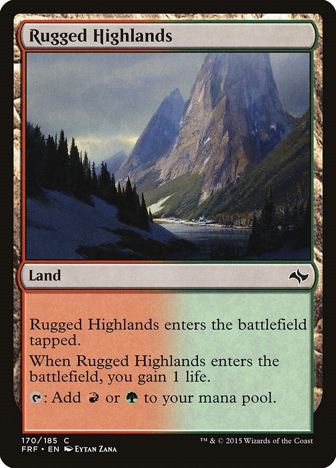 Rugged Highlands (170) (Fate Reforged)