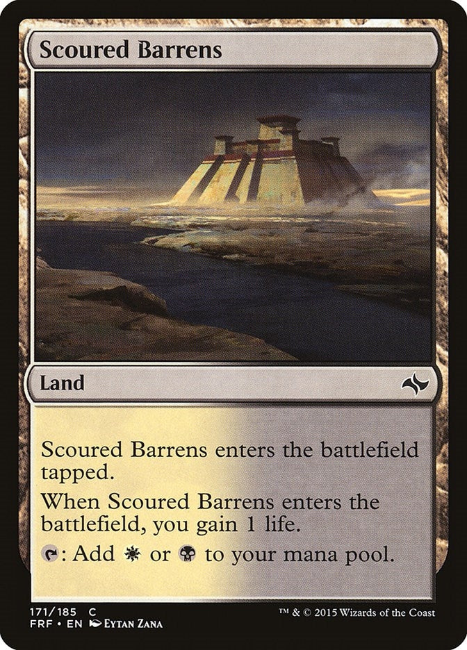 Scoured Barrens (171) (Fate Reforged)