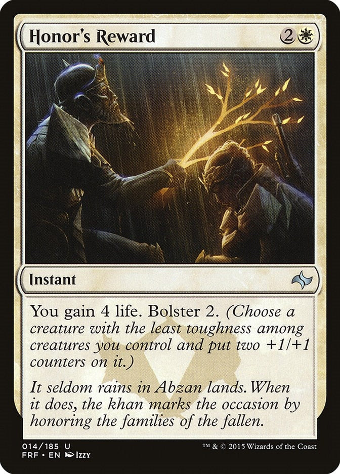Honor's Reward (14) (Fate Reforged)