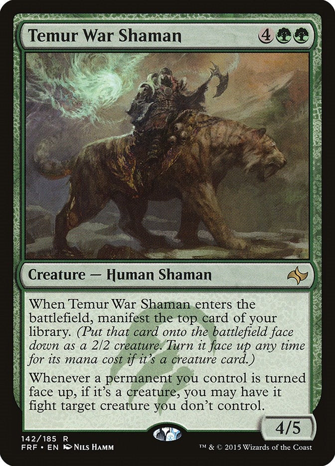 Temur War Shaman (142) (Fate Reforged)