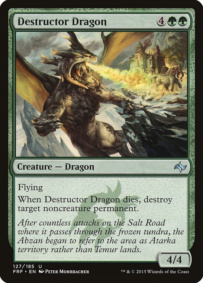 Destructor Dragon (127) (Fate Reforged)