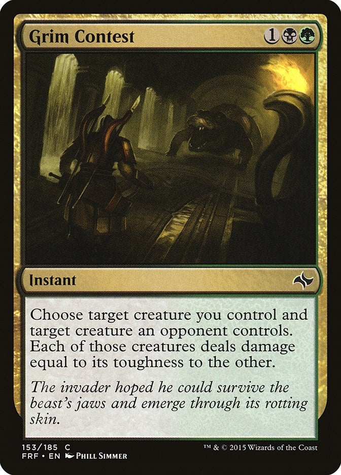 Grim Contest (153) (Fate Reforged)