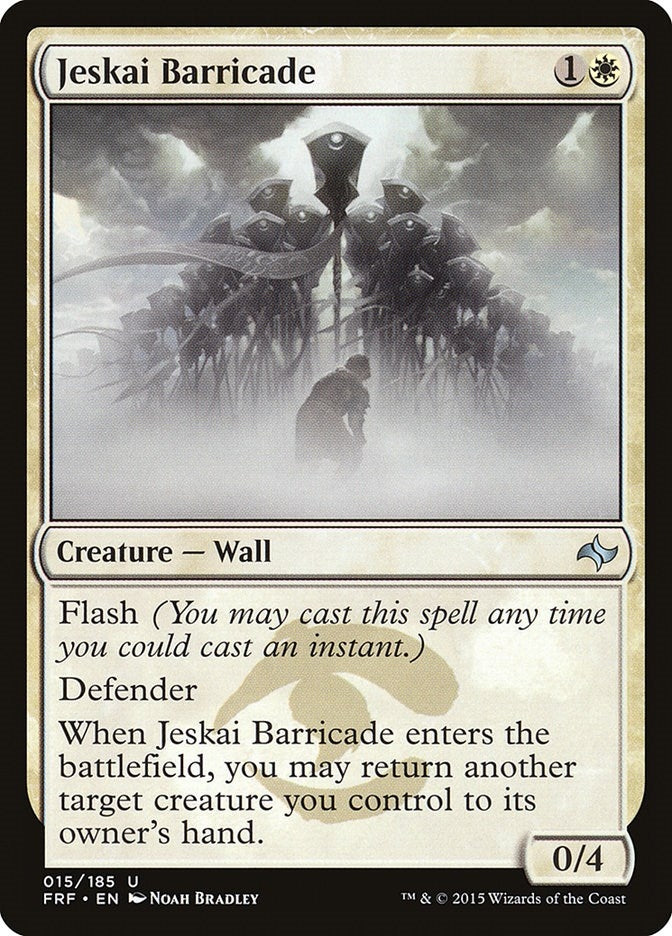 Jeskai Barricade (15) (Fate Reforged)
