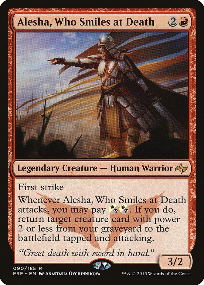 Alesha, Who Smiles at Death (90) (Fate Reforged)