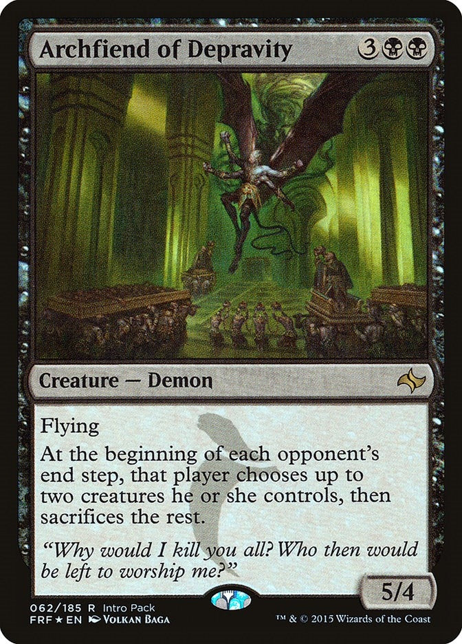Archfiend of Depravity (62) (Unique and Miscellaneous Promos)