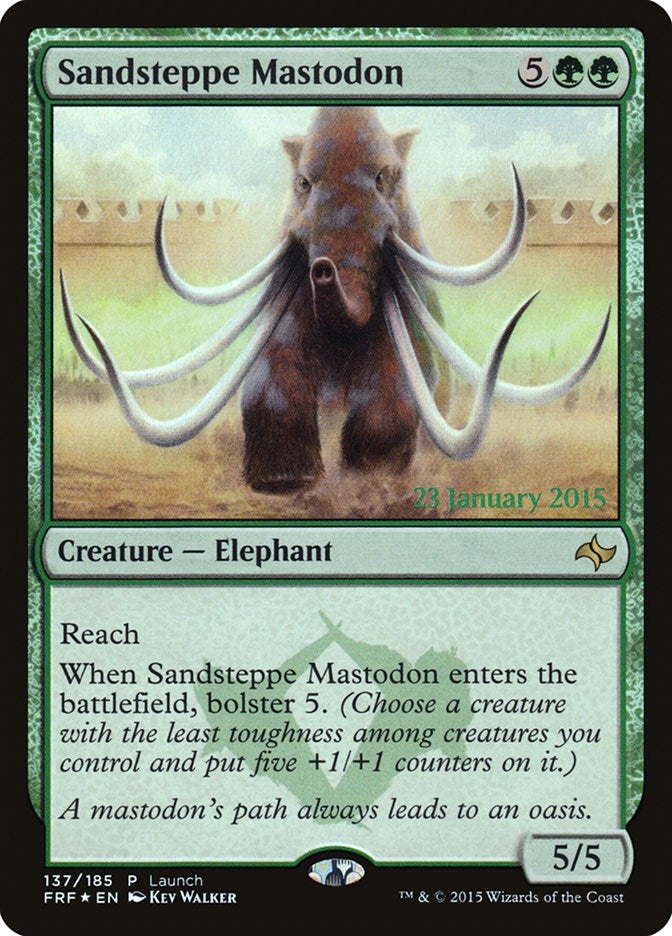 Sandsteppe Mastodon (137) (Launch Party & Release Event Promos)