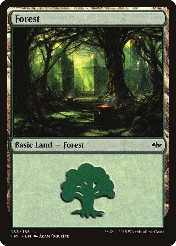 Forest (185) (185) (Fate Reforged)
