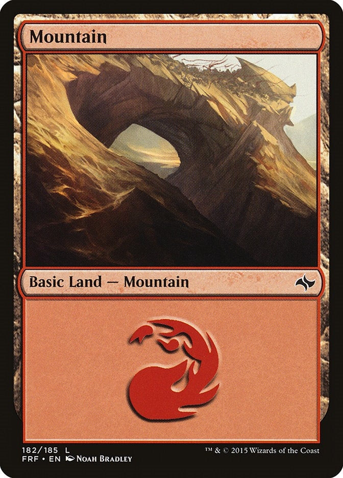 Mountain (182) (182) (Fate Reforged)