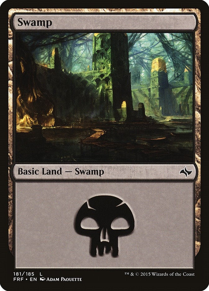 Swamp (181) (181) (Fate Reforged)