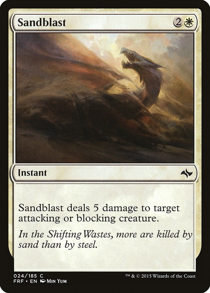 Sandblast (24) (Fate Reforged)