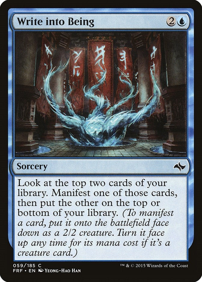 Image for Write into Being (59) - Magic: The Gathering